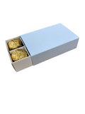 6 CHOCOLATE BOX SLEEVE - PASTEL BLUE (Pack of 20)