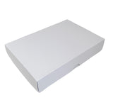 FOLD UP 8 CHOCOLATE BOX LID - WHITE (Pack of 20)