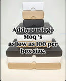 FOLD UP 24 CHOCOLATE BOX LID - WHITE(Pack of 20)