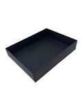 FOLD UP 6 CHOCOLATE BOX BASE - BLACK (Pack of 20)