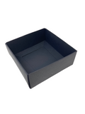 FOLD UP 9 CHOCOLATE BOX - BUNDLE - Black Base/White Lid/White insert (Pack of 20)