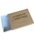 BUILD YOUR 12 TEALIGHT BOX  -12 Days of Christmas ( Pack of 10)