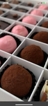 6 CHOCOLATE BOX SLEEVE - PASTEL PINK (Pack of 20)