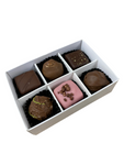 FOLD UP 6 CHOCOLATE BOX -BUNDLE - WHITE (Pack of 20)