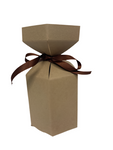 30CL CANDLE BOX - KRAFT CHRISTMAS CRACKER DESIGN